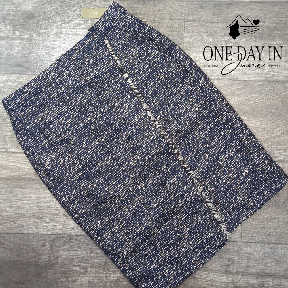 J.Crew Wool Pencil Skirt Size 6